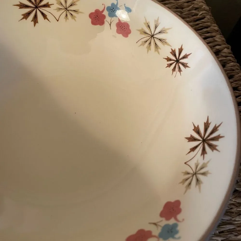 Franciscan Larkspur 1950’s Serving Bowls Set